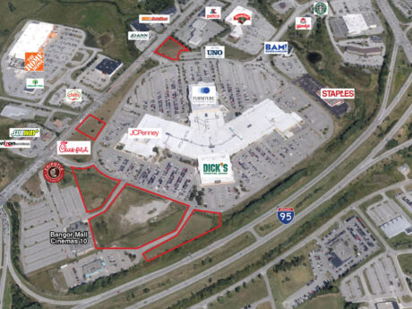 pad sites Bangor Mall